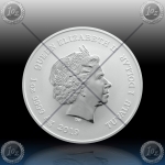 1oz TUVALU $1 (HULK - MARVEL) 2019 *BU